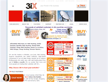 Tablet Screenshot of 3ix.com